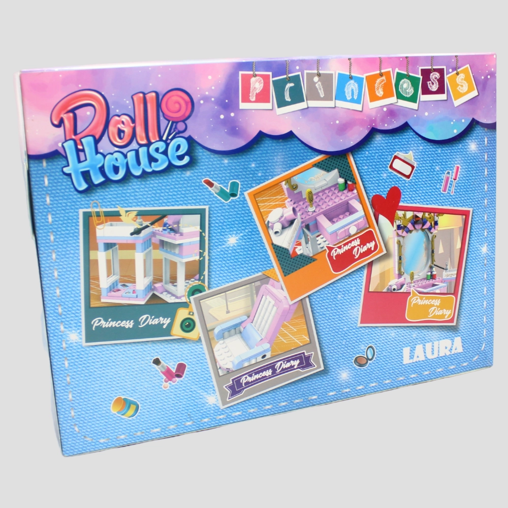 World Doll House LAURA & Dressing Table