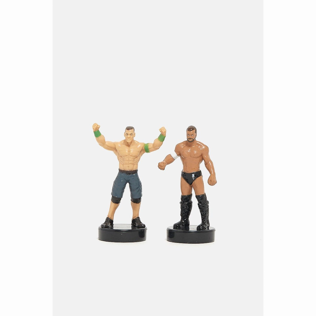 WWE stampers window box 2piece (S1) , Fin Balor and John Cena Stamper, Beige Combo