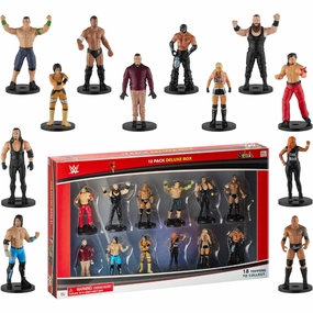WWE Superstar Pencil Toppers, Set of 12  C Bray Wyatt, Undertaker, Becky Lynch, Braun Strowman and More