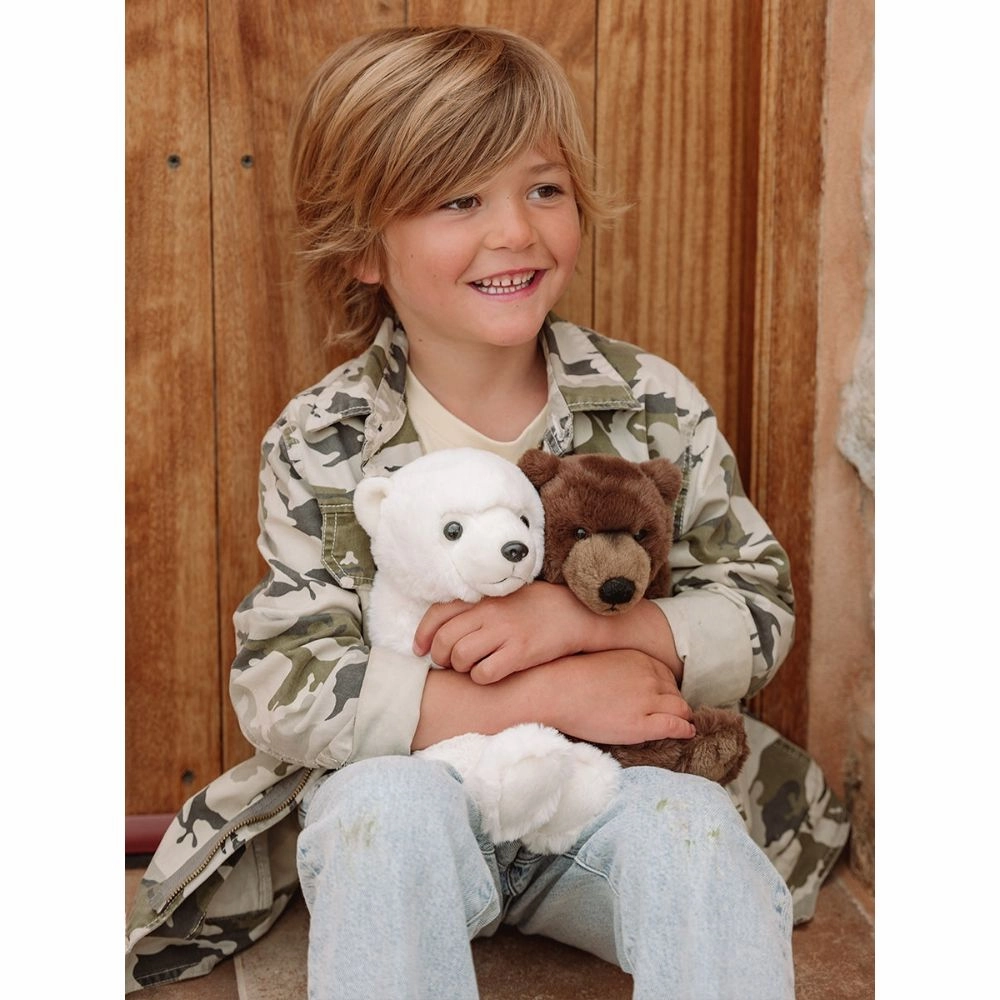 WWF Bon Ton Toys X WWF Eco Polar Bear Sitting- 23 cm - 9"
