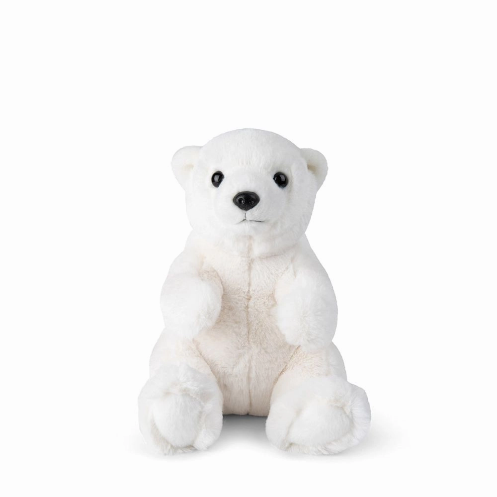 WWF Bon Ton Toys X WWF Eco Polar Bear Sitting- 23 cm - 9"