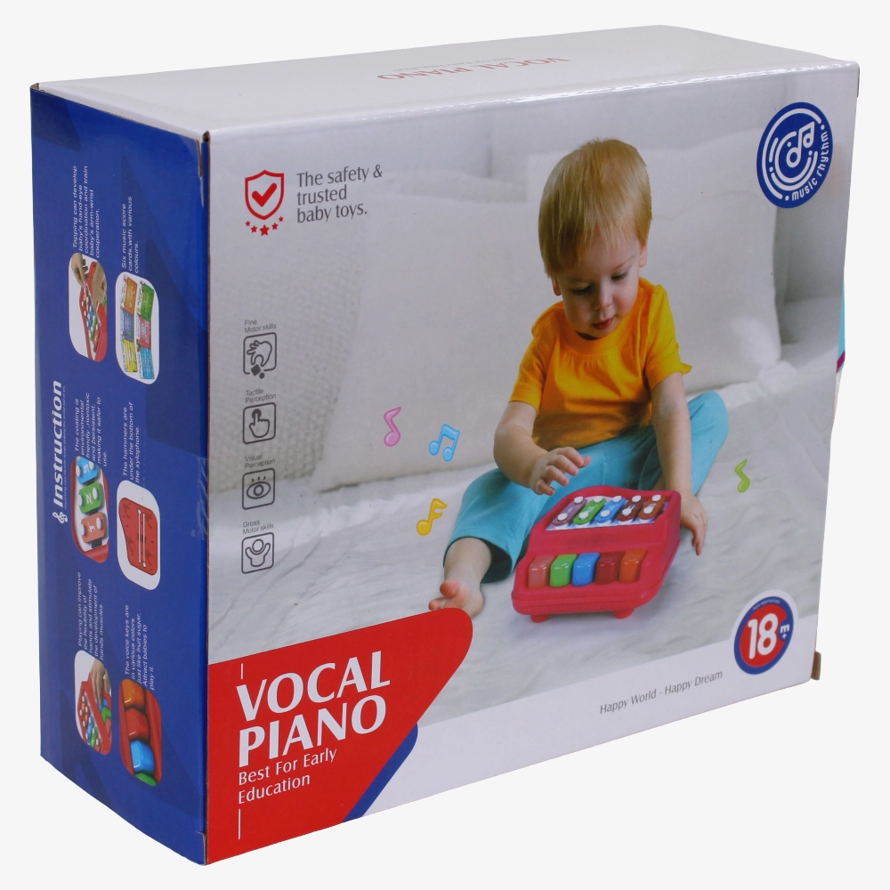 Xylophone & Piano Toy  Yellow