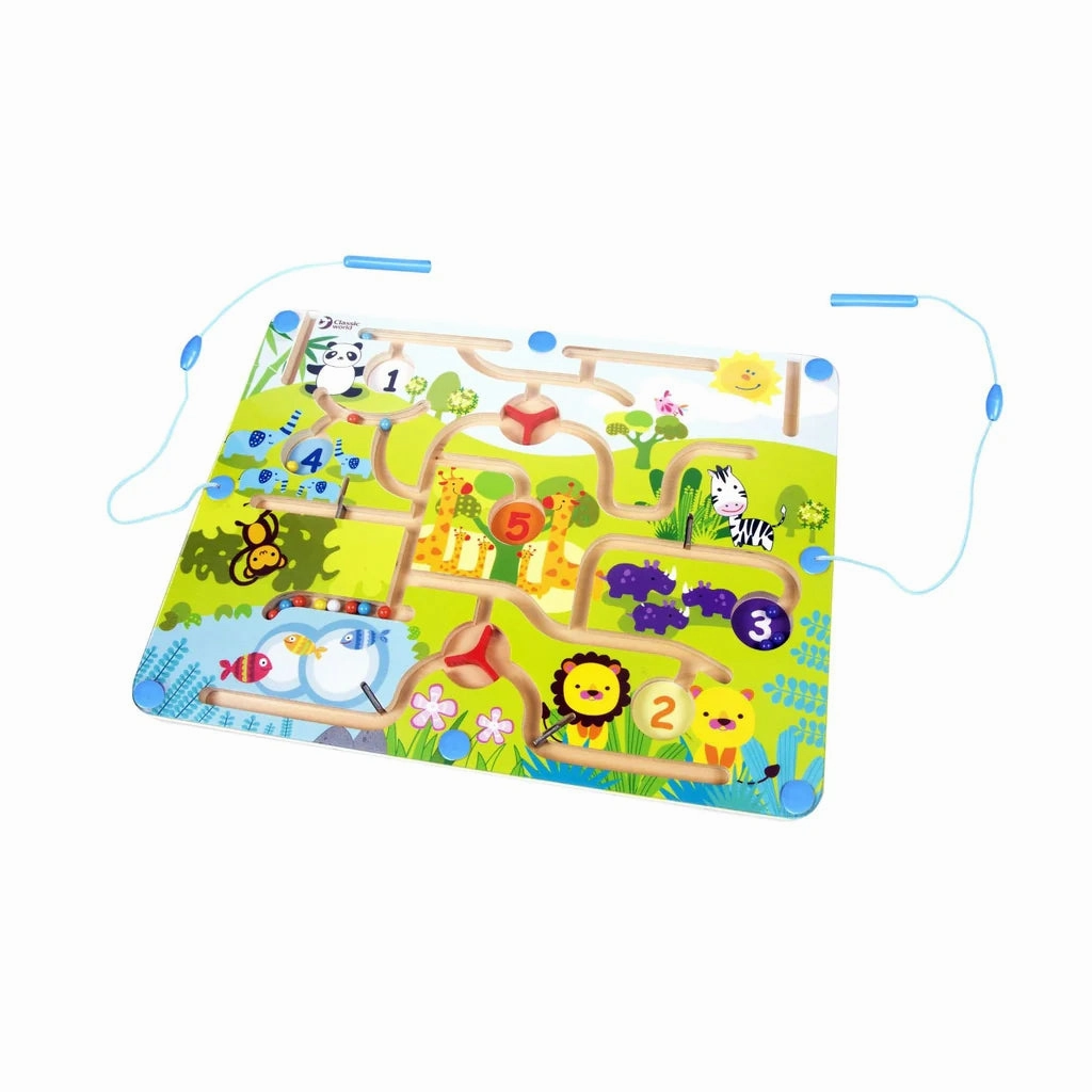 Zoo Magnetic Bead Maze